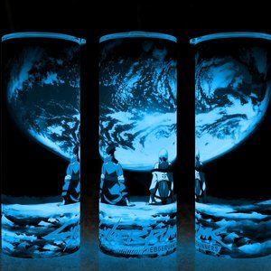 Glow in the Dark Cyberpunk EdgeRunners David and Lucy Anime Cup Mug Tumb…